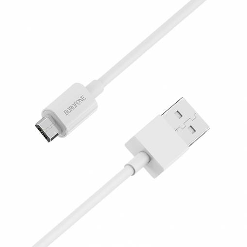 Foto - Borofone kabel Micro USB 1 m 2.4A/5V