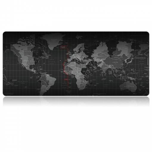 Foto - Podložka pod klávesnici a myš - Mapa světa