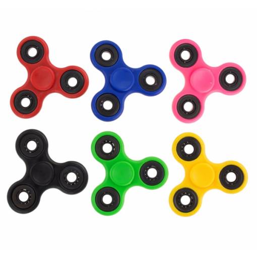 Foto - Kovový Fidget spinner - Náhodná barva