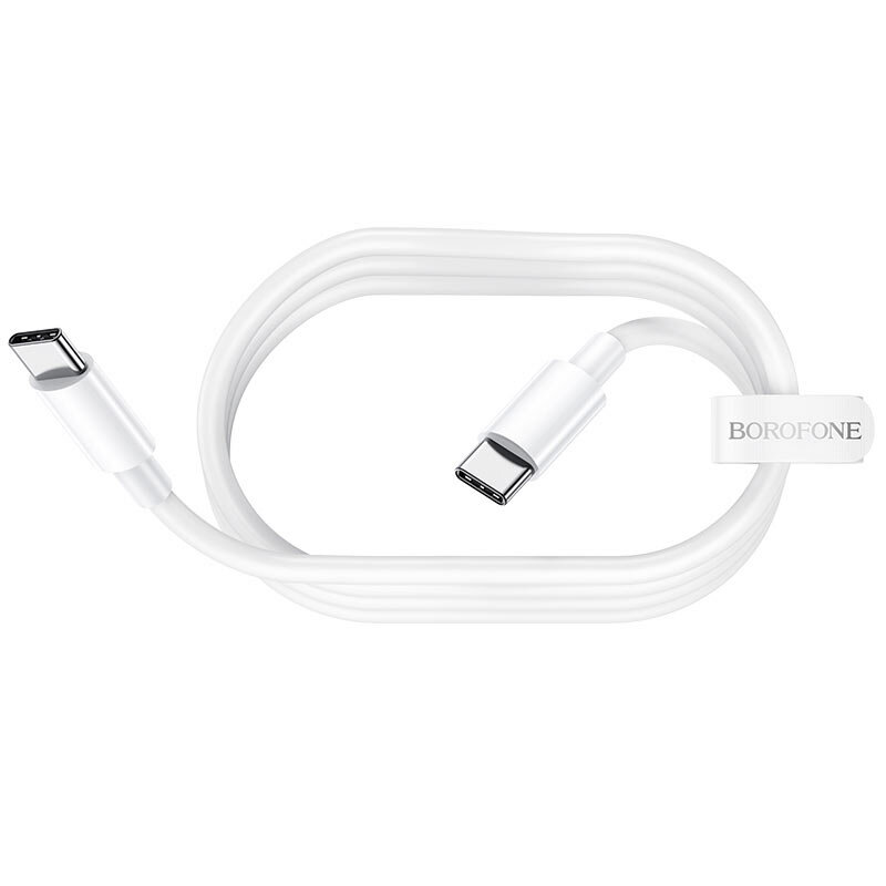 Borofone napájecí kabel USB-C na USB-C 60W - 1 metr