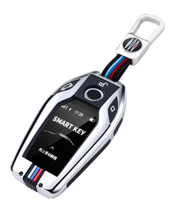 BMW Display Key pouzdro na klíč - Stříbrné