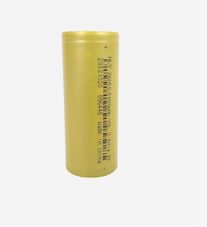 Li-ion baterie HLY26650 - 3,6V; 5000mAh