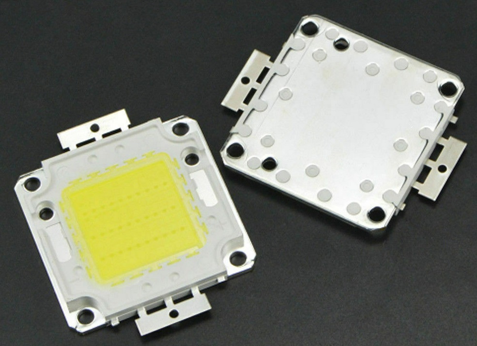LED dioda COB - Studená bílá, 100W
