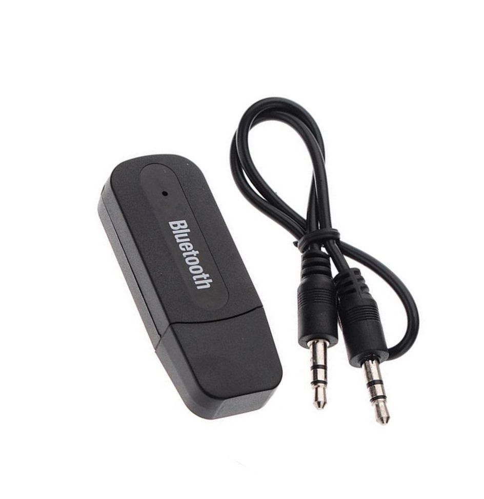 Bezdrátový bluetooth audio adaptér pro reproduktory - Černý, V 2.1